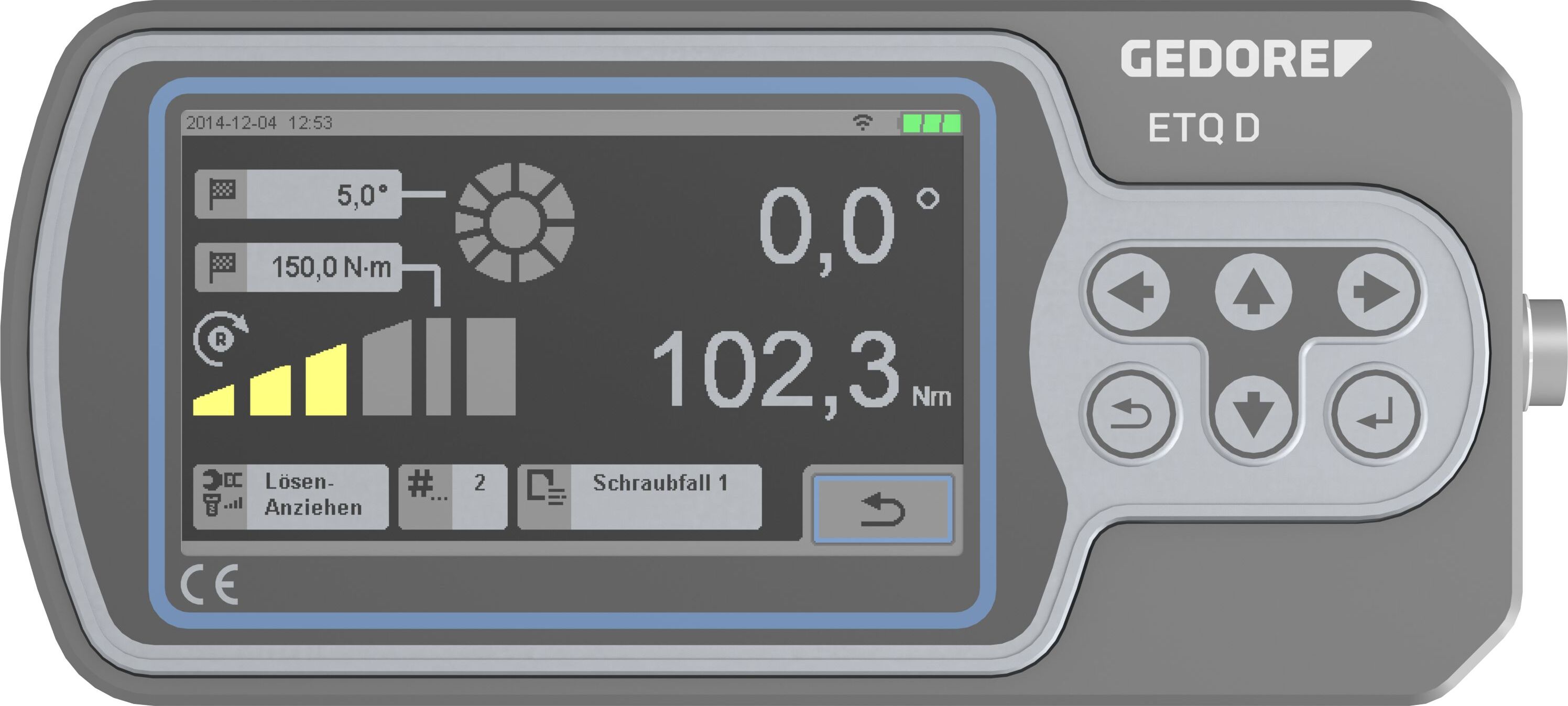 GEDORE ETQR D E-torc Q R Displayeinheit ETQ R D, 3034933