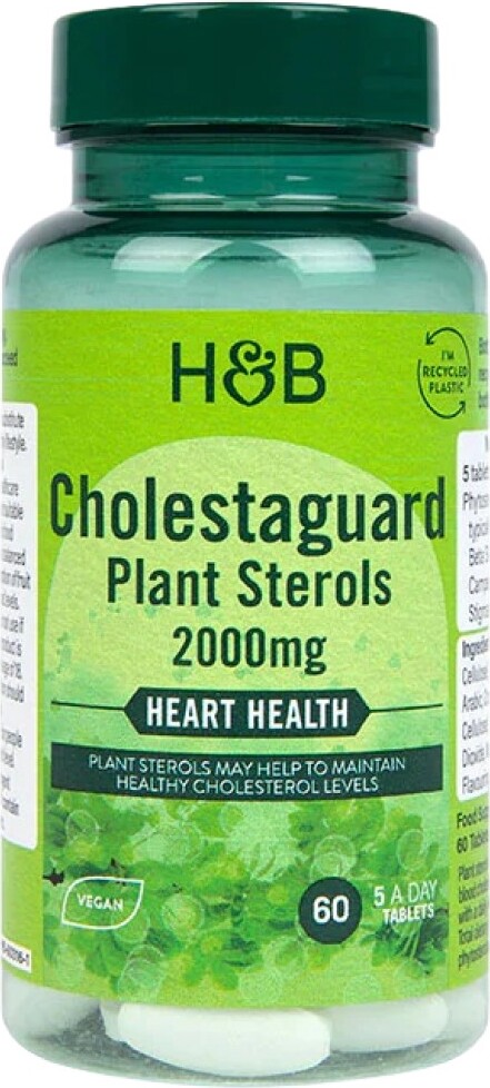 Holland And Barrett | CholestaGuard Plant Sterols 2000 mg | Cholesterol Support 16483