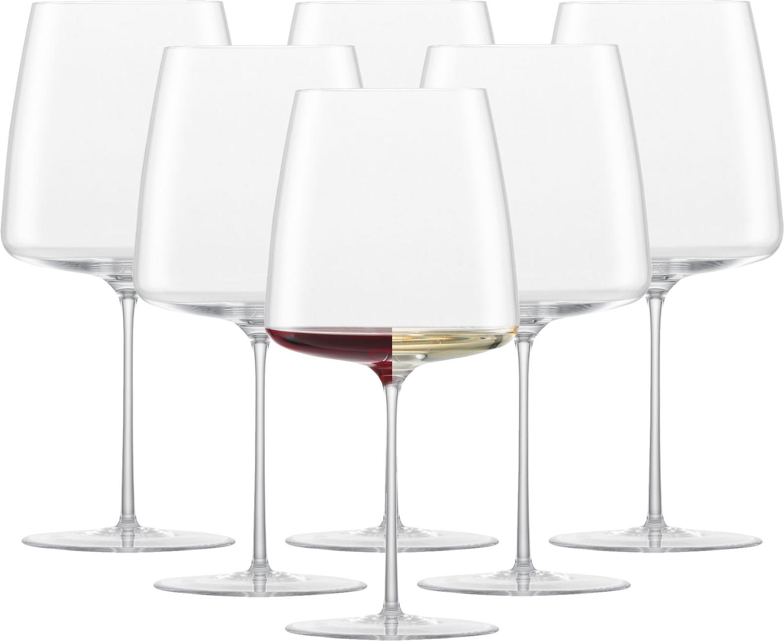 Zwiesel Glas SIMPLIFY Weinglas samtig & üppig 6er Set
