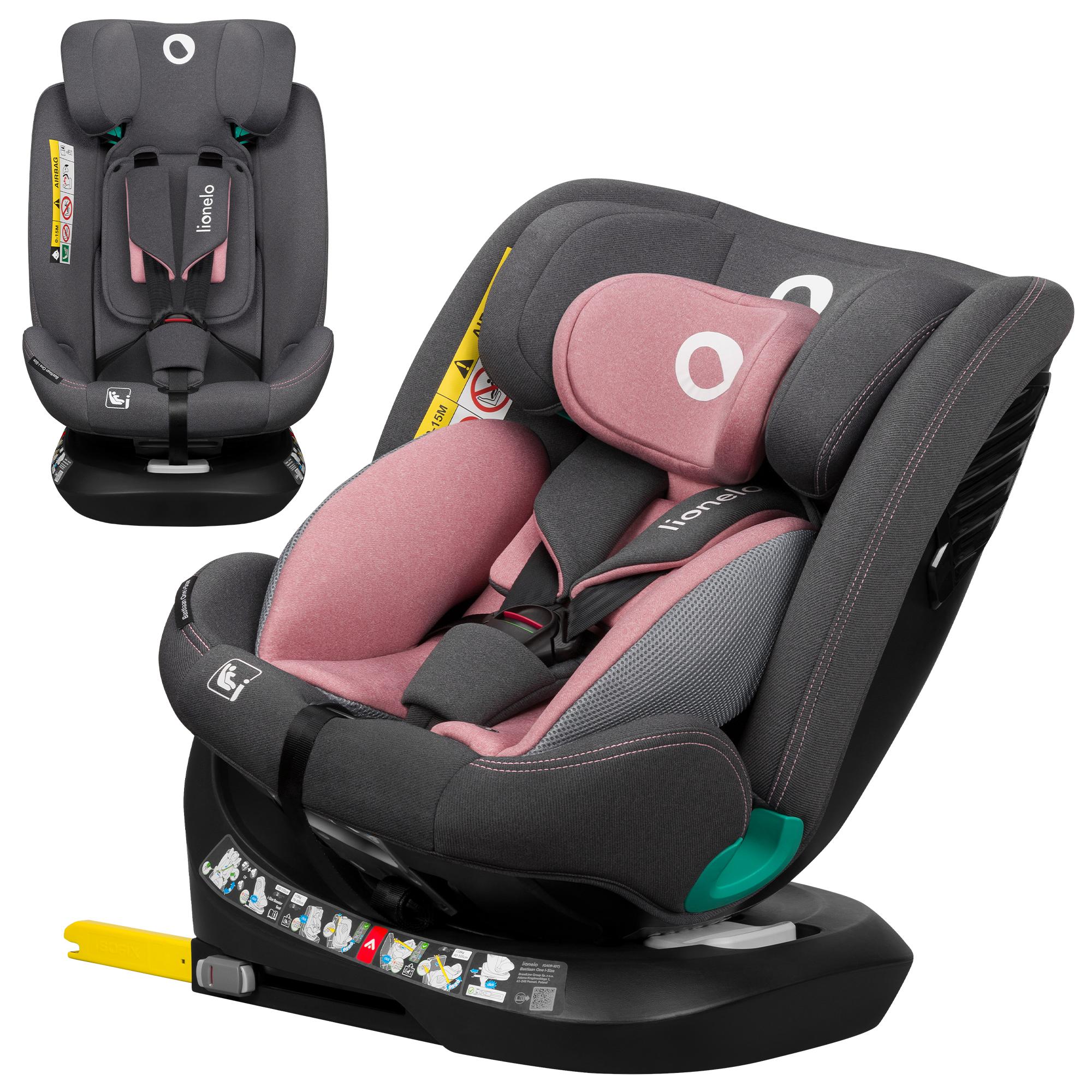 Lionelo LO-BASTIAAN ONE I-SIZE 2024 PINK ROSE