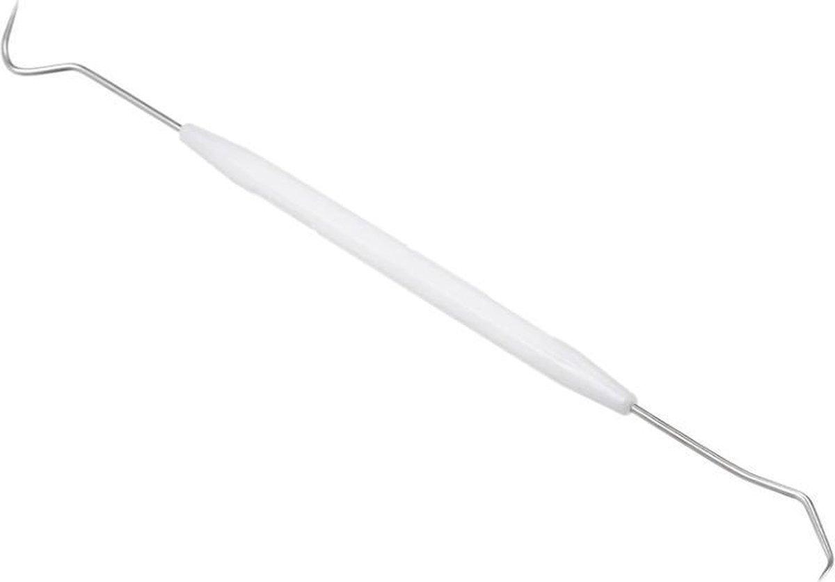 Go Go Gadget – Zahnarzthaken – Zahnsteinentferner – Weiß – 17,5 cm – 1 Stück 152307