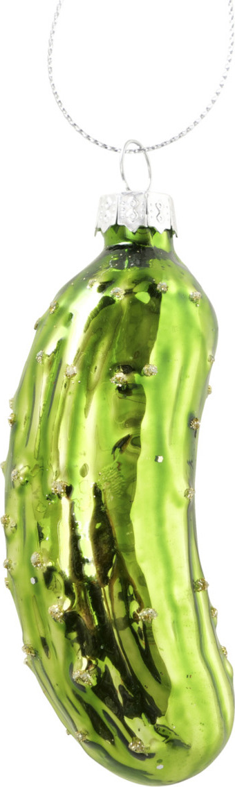 Boltze Weihnachtsanhänger Gurke (Weihnachtsgurke, Weihnachtsbaumschmuck) 2029120