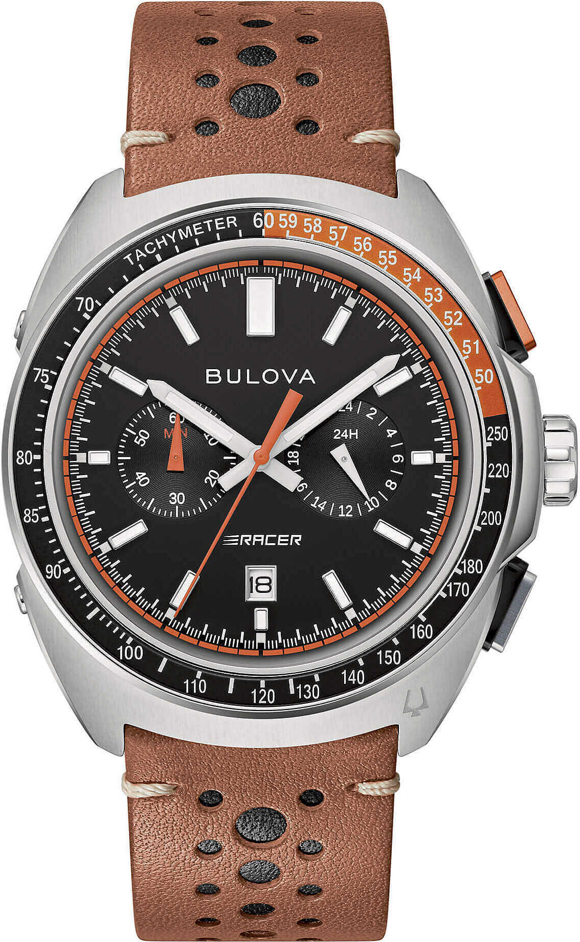 Chronograph Bulova Braun Kollektion Racer - mann