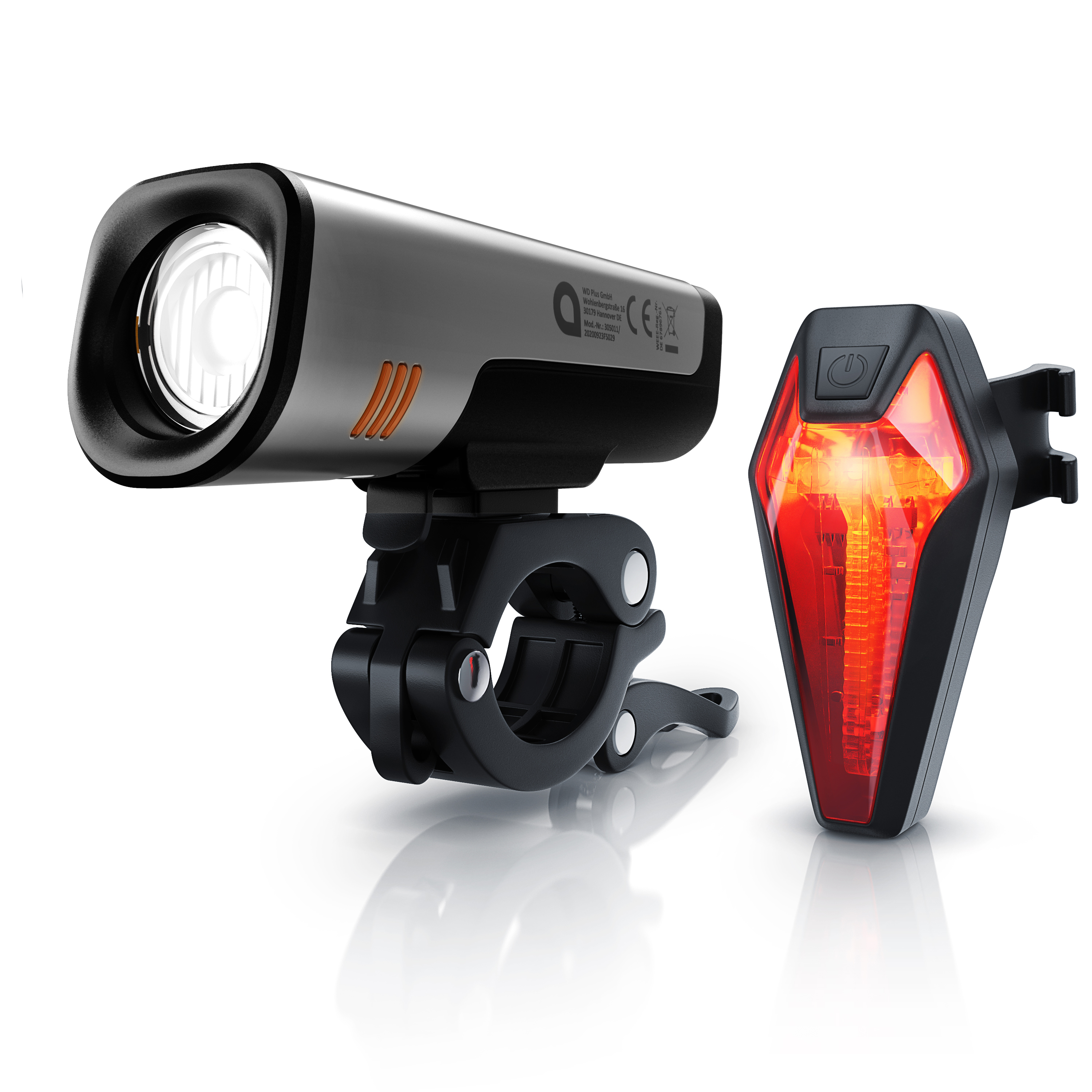 System-S Universal Fahrrad-Licht Halterung Befestigung Taschenlampen Halter