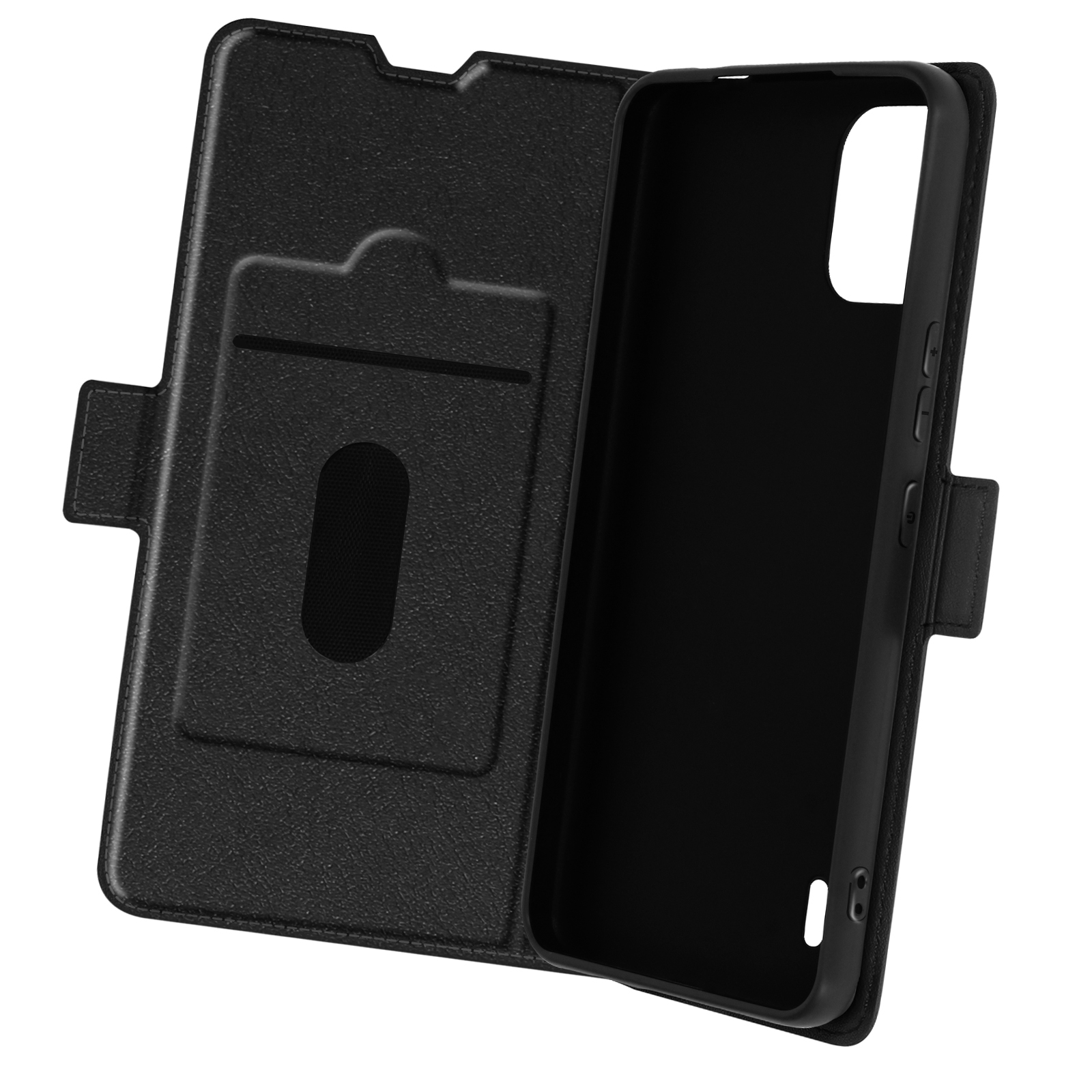 Topme Custodia In Pelle Per Nokia C12 (6.3 Pollici) - Cover Con Design Gatto E Albero, Protezione Antiurto, Blu, Con Supporto Tecnico 7/24 - 4