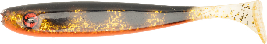 Zed-Fishing Gummifische 16cm Goldi, 2 Stück für Hecht Zander Barsch, realistische Bewegung 62003