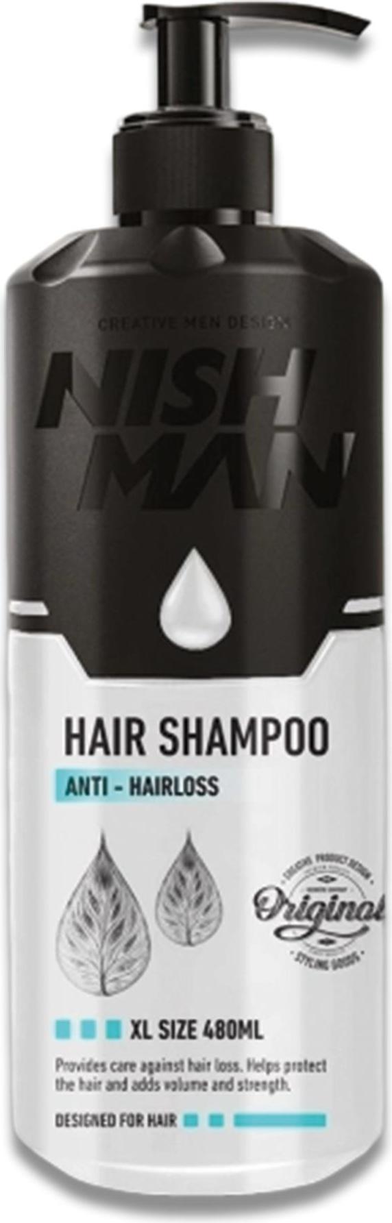 Nishman (Türkei) Nishman - Anti-Haarausfall 480ml - Anti-Haarausfall-Shampoo 480ml NIS-SZA-WLO-02-480