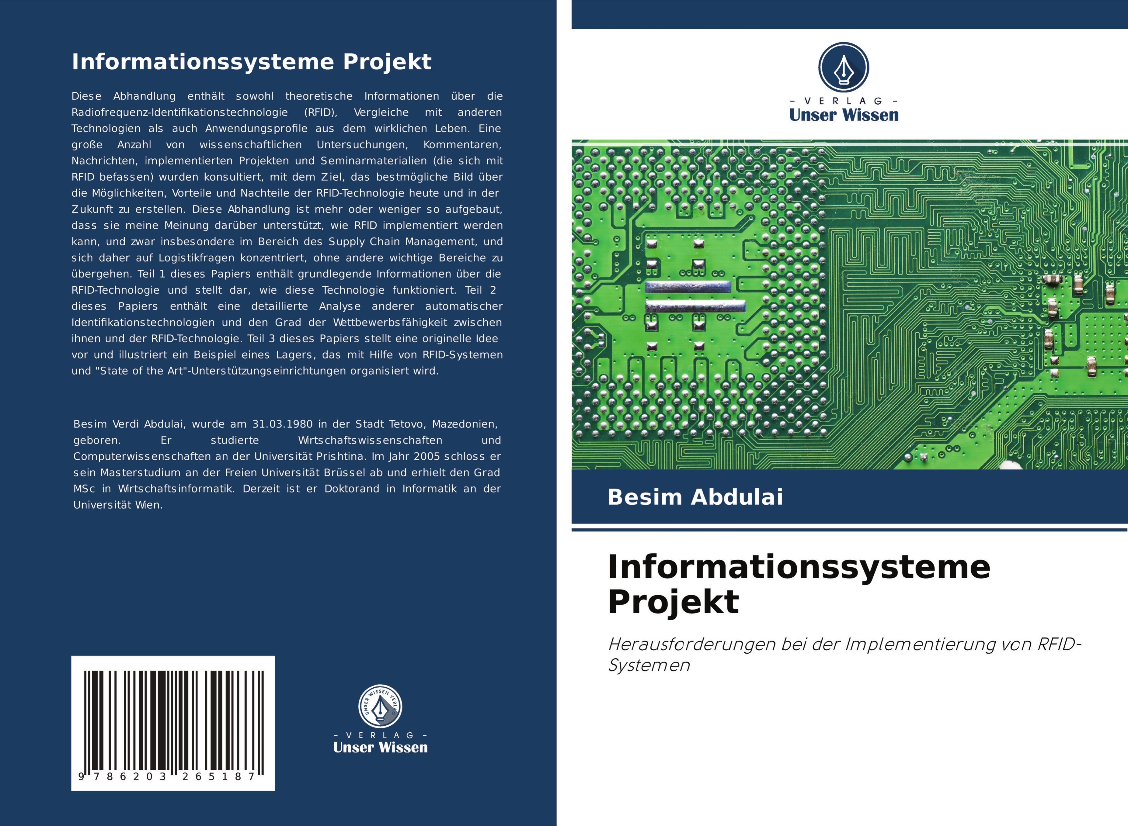 Sonstige Verlage Informationssysteme Projekt