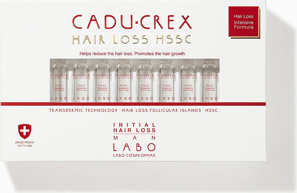 CADU-CREX Haarausfall HSSC für beginnenden Haarausfall bei Männern 20 Stück