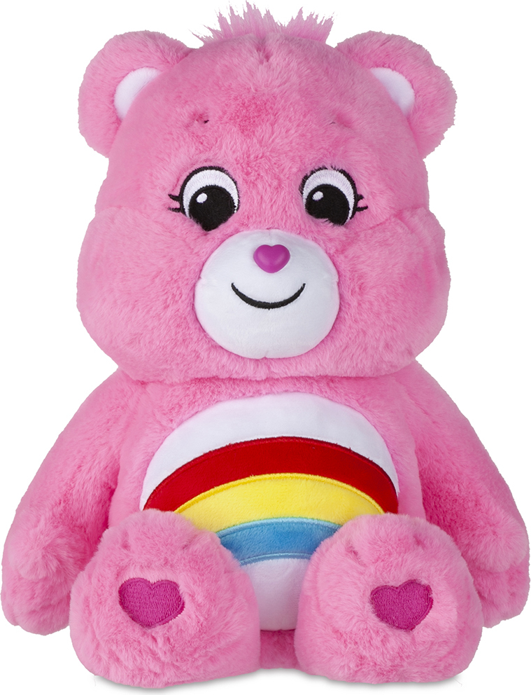 ABCZoneLtd Care Bears 35 cm Cheer Bear (Hurrabrchi) Plschtier Glcksbrchis Kuscheltier 22061