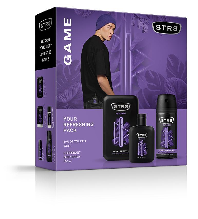 STR8 Zestaw: Game Woda toaletowa i dezodorant 2 sztuki