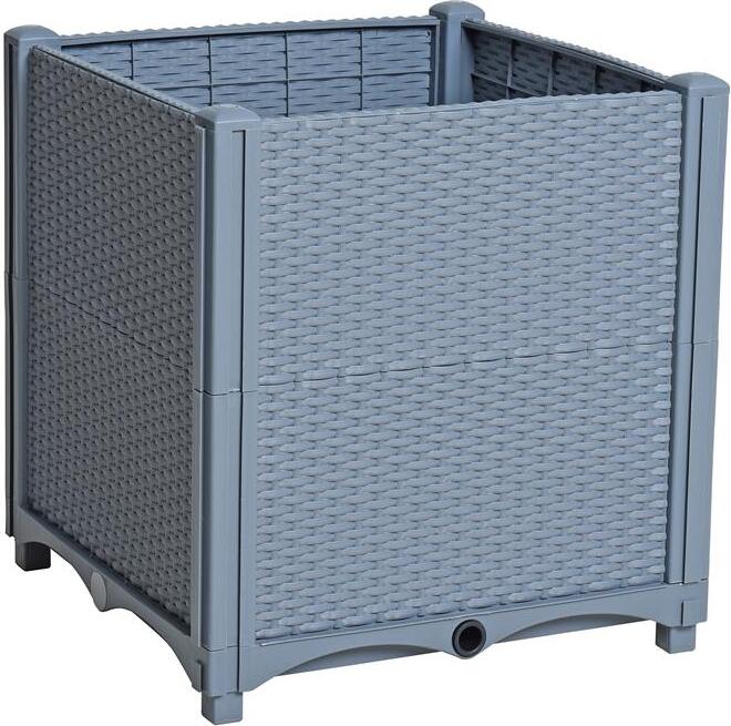 ESTEXO Hochbeet in Rattan Optik HBP-4044 512469