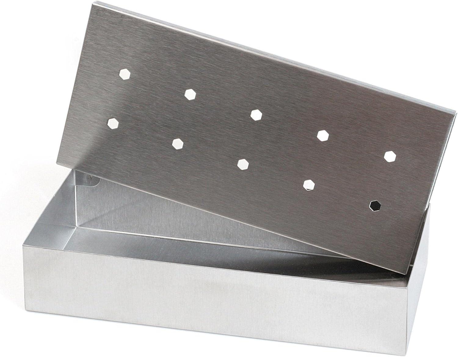 Wenco Premium Räucherbox für jede Art von Grill, für einen unvergleichlich rauchigen Geschmack des Grillguts