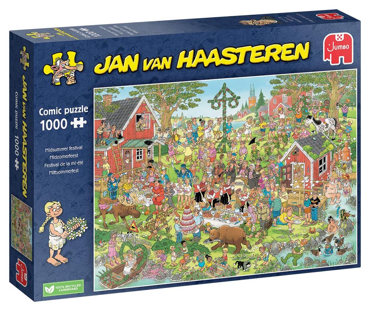 Jumbo Jan van Haasteren - Mittsommerfestival - 1000 Teile 1110100029
