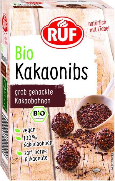 Ruf Kakaobohnenstücke 100% 64043