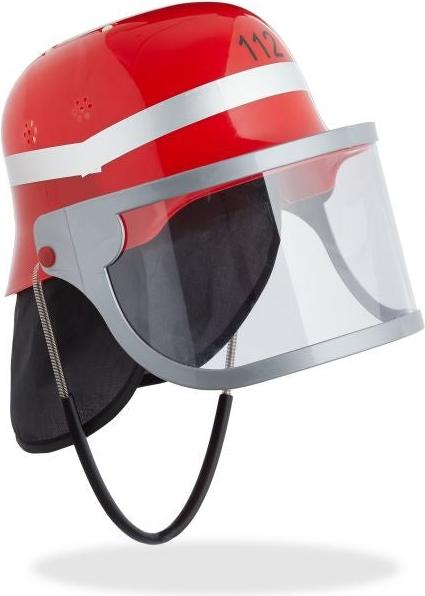 B2X Roter Feuerwehrhelm für Kinder