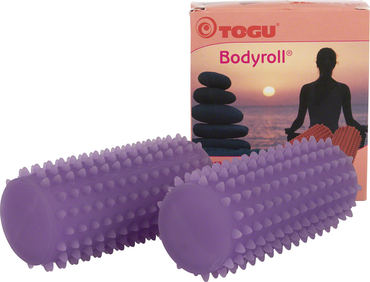 TOGU Bodyroll Massagerolle Faszienrolle Reflexzonen Massage Selbstmassage 2 Stk. 03250