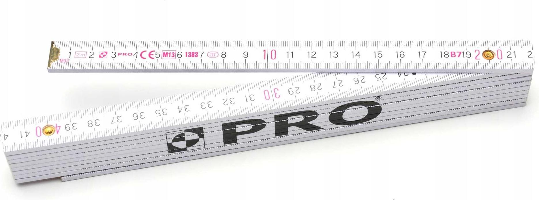 Holz-Gliedermaßstab B7 2M PRO