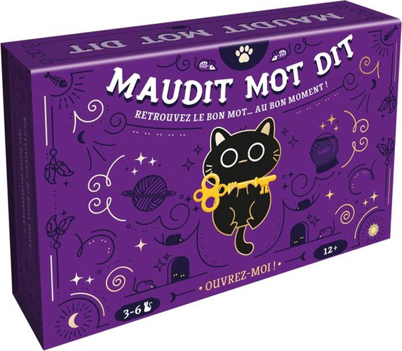 Kartenspiele Asmodee Maudit Mot Dit (FR) CGMMD01