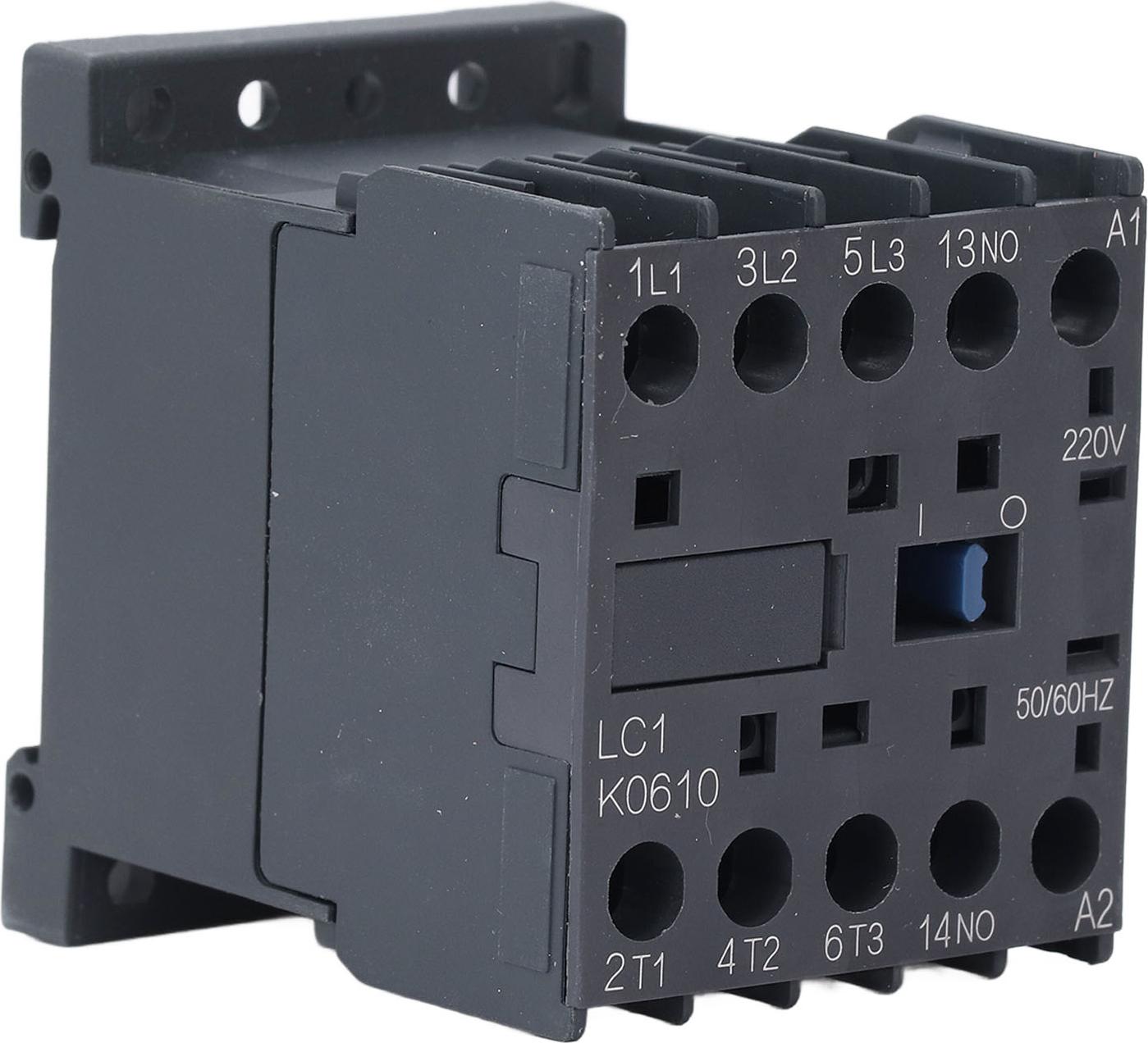 TWO TREES Wechselstrom-Schütz 6A 1 NO (normalerweise offen) Typ K, klein, für HLK-Kältemaschinenmotorsteuerung 220V