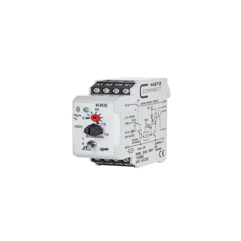 Metz Connect BTR Schwellwertschalter KRS- KRS-E08 HRP E08 HRP 110666