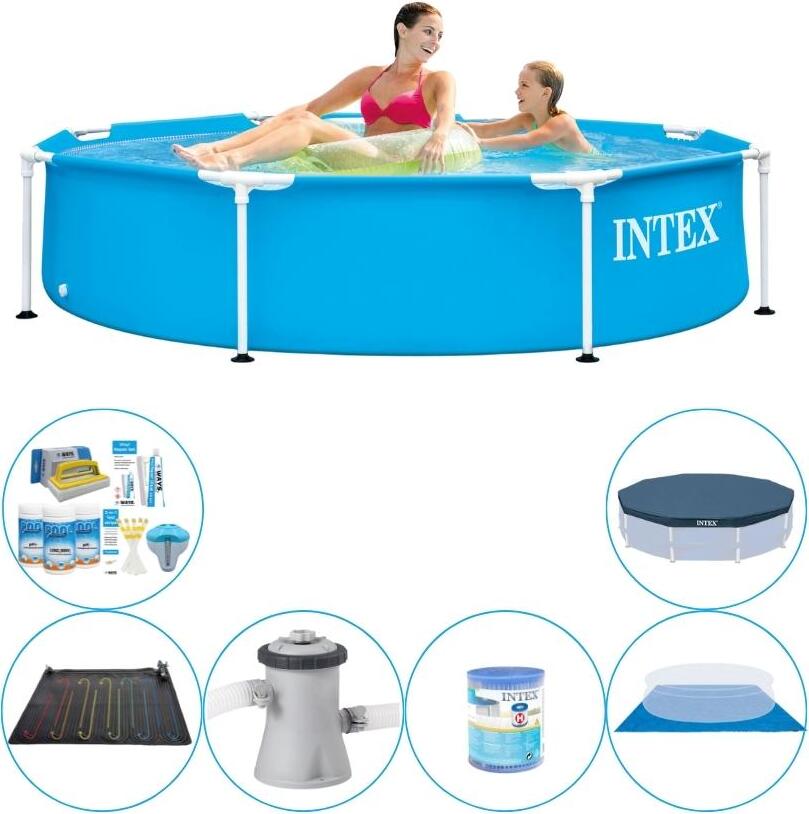 Intex Kovový rám 244x51 cm okrúhly - Bazén Plus Príslušenstvo