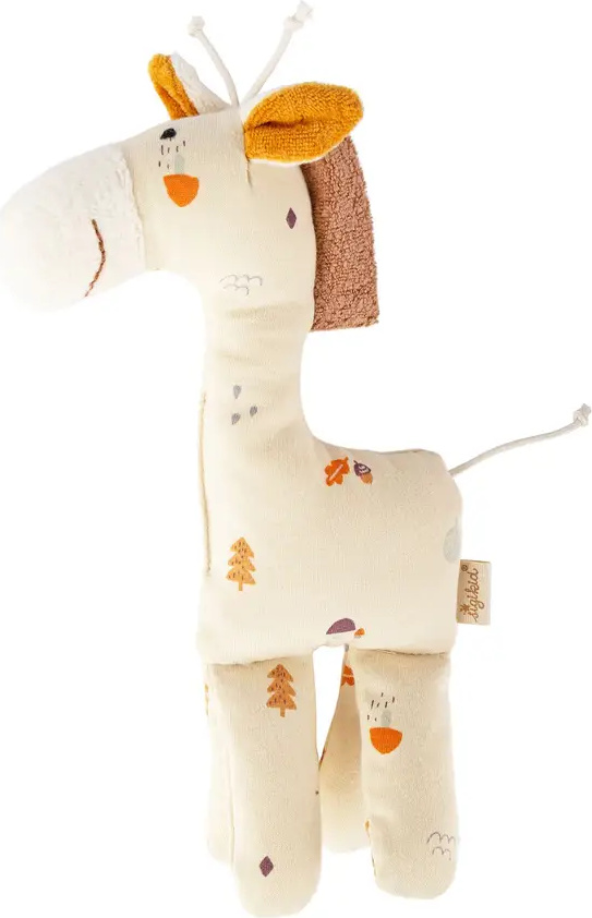 sigikid Giraffe beige sigibaby, Greifling, Greifspielzeug, Babyspielzeug, Spielzeug, Baby, Baumwolle, 39977
