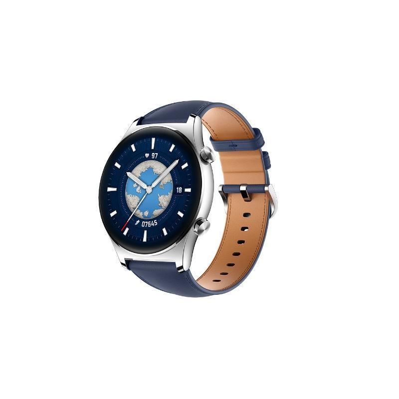Honor, hodinky GS 3 AMOLED 1,43'' Smartwatch s GPS a kontrolou stavu, modré