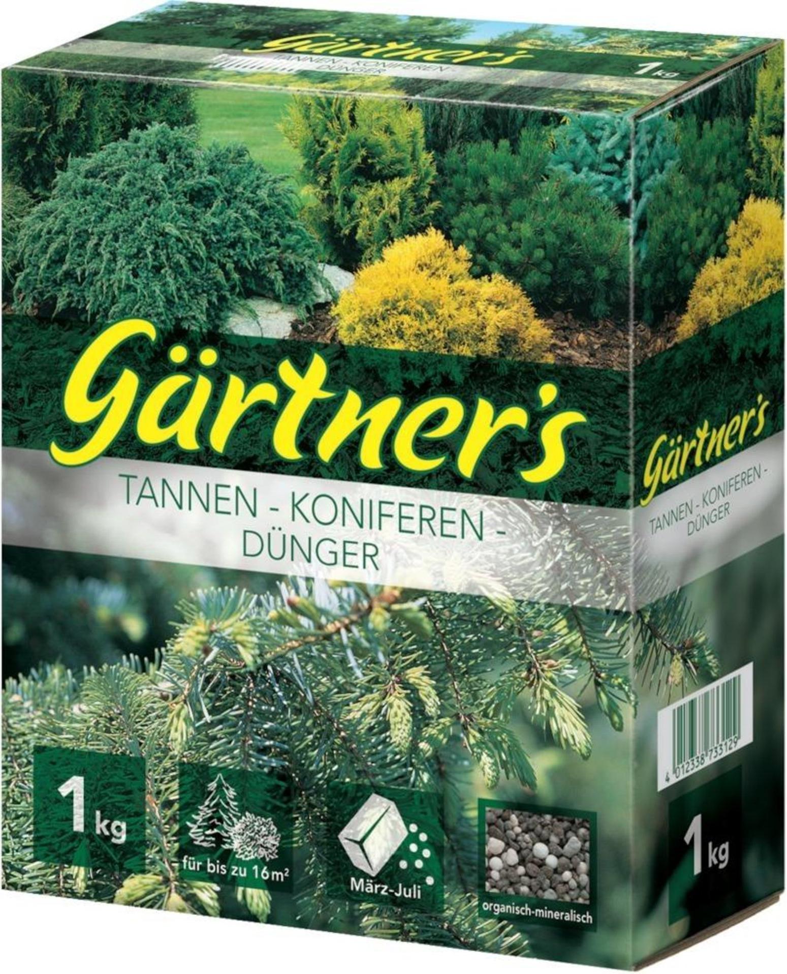 gpi Gärtner´s Spezialkulturen Tannen-Koniferen-Dünger 1 kg 12010