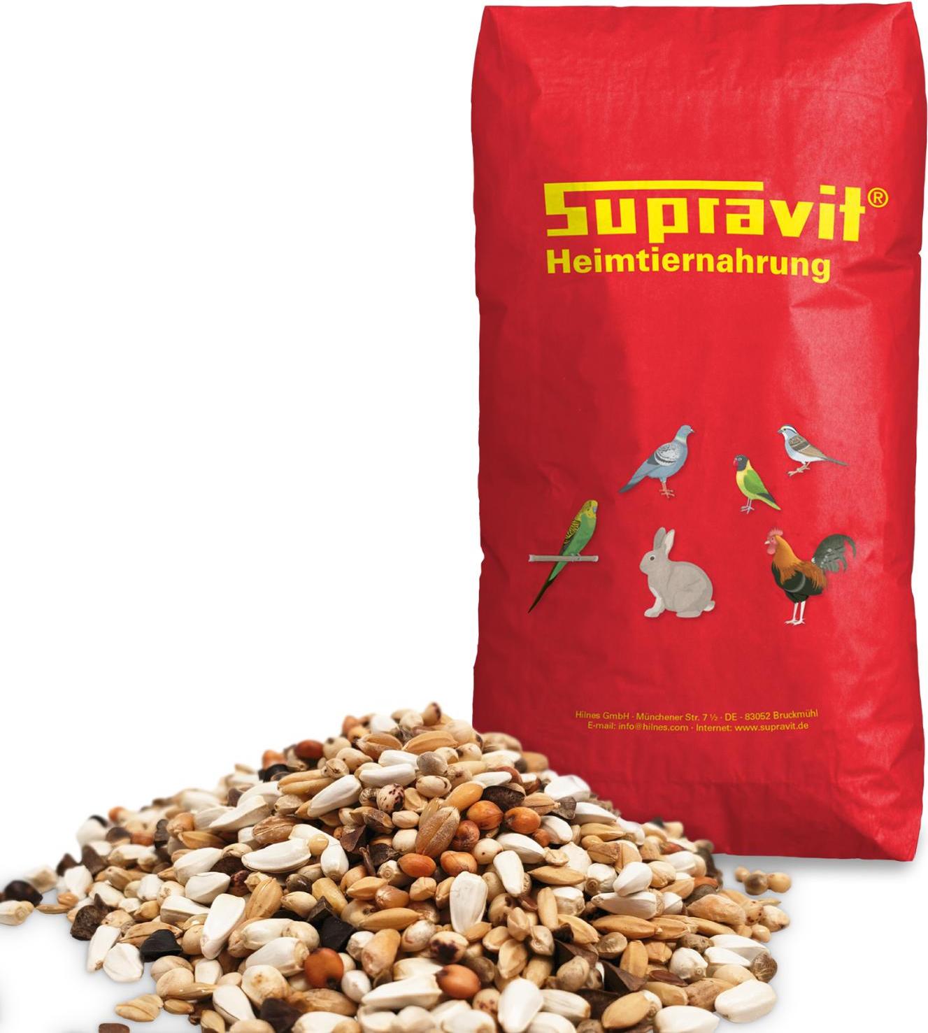 Hilnes Supravit Super Diät Taubenfutter 25kg | Futter ohne Mais für Tauben während der Reisesaison | Ausgewogene Körnermischung für mehr Kondition 289009