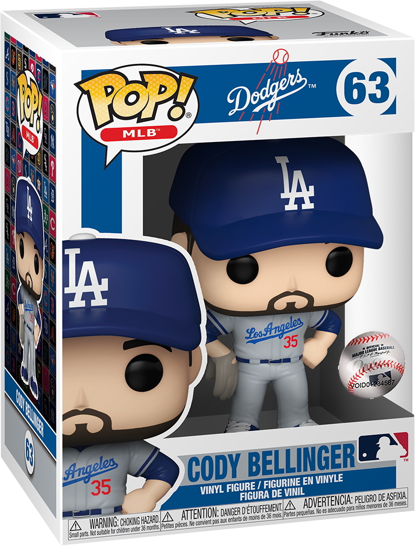 MLB Dodgers - Cody Bellinger 63 - Funko Pop! - Vinyl Figur 54642