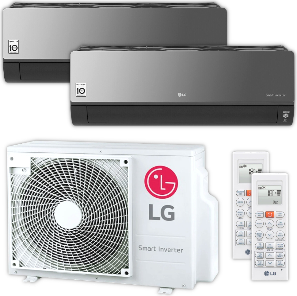 LG | Klimaanlagen-Set ARTCOOL ENERGY | 2,5 kW + 3,5 kW