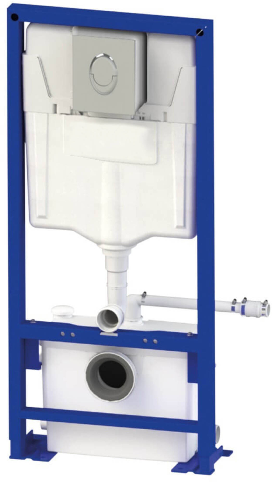 Sanibroyeur Saniwell Pro Einbau-Spülkasten mit Fäkalienzerkleinerer WALLPROUPDAC