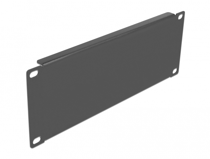 DELOCK 10" Netzwerkschrank Blindabdeckung 2 HE schwarz
