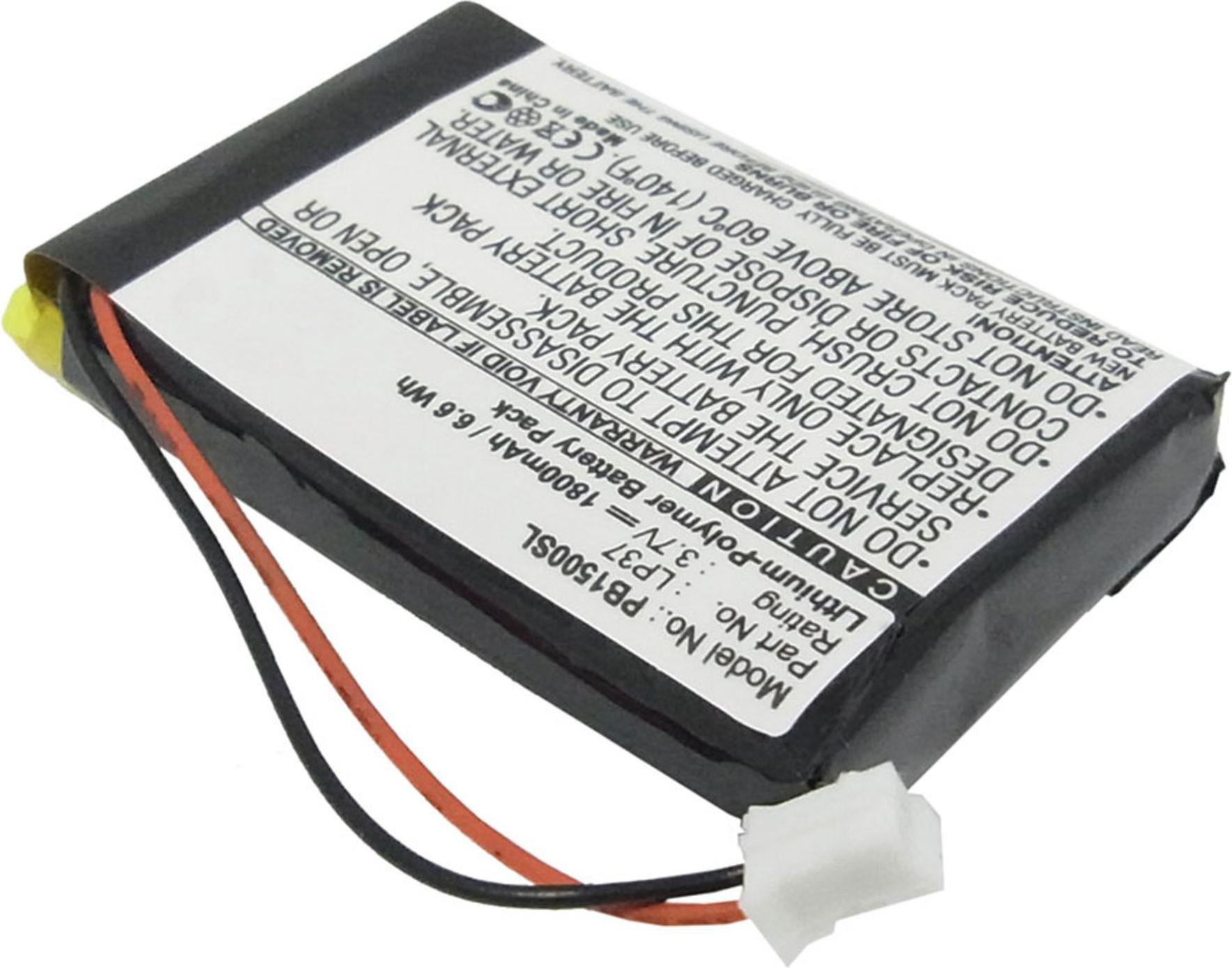 subtel 1x Akku für Radio Kompatibel mit PURE TalkSport, Pocketdab 1500, Digital Pocket DAB 1500, LP37 - (1800mAh, 3.7V) 925121