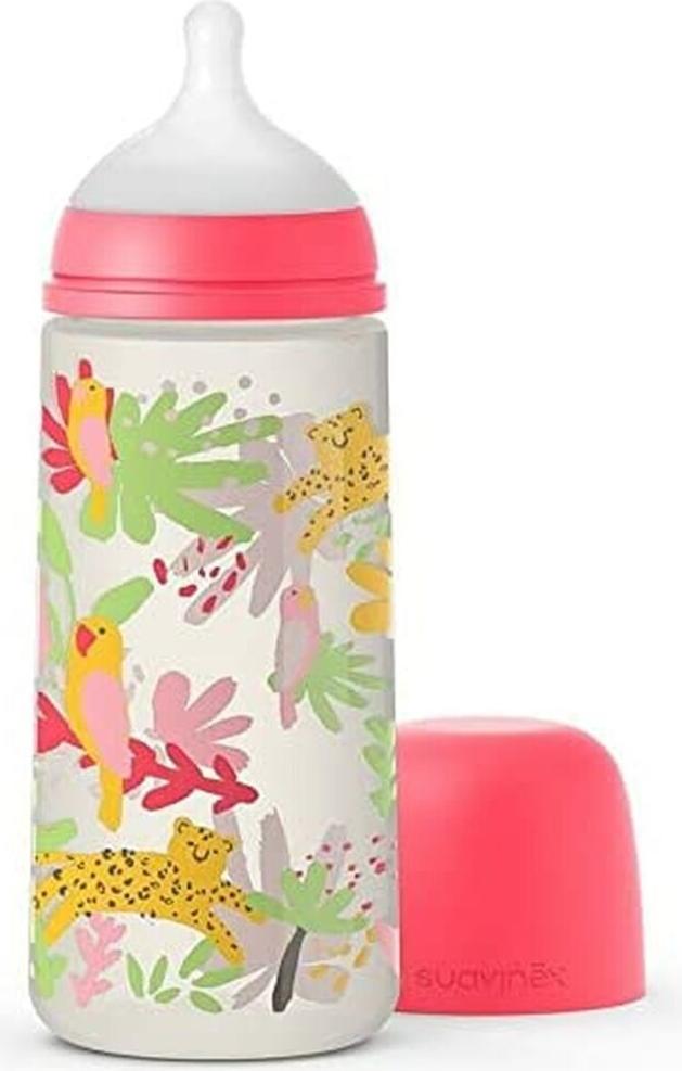 Suavinex 1 Bottle Physiological Teat Silicone T/L 360ml