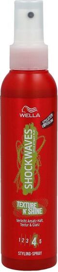 Wella Shockwaves Texture n' Shine Styling-Spray 150 ml, Haar 150 ml:(1 x 150 ml ) 148477