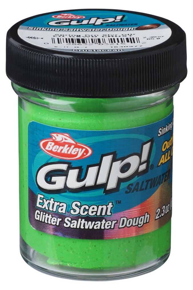 Berkley Eu Gswd Crust Off White Gold Glitter - Troutbait, Farbe:Spring Green Silver Glitter, Sorte:Crustacean 1640377