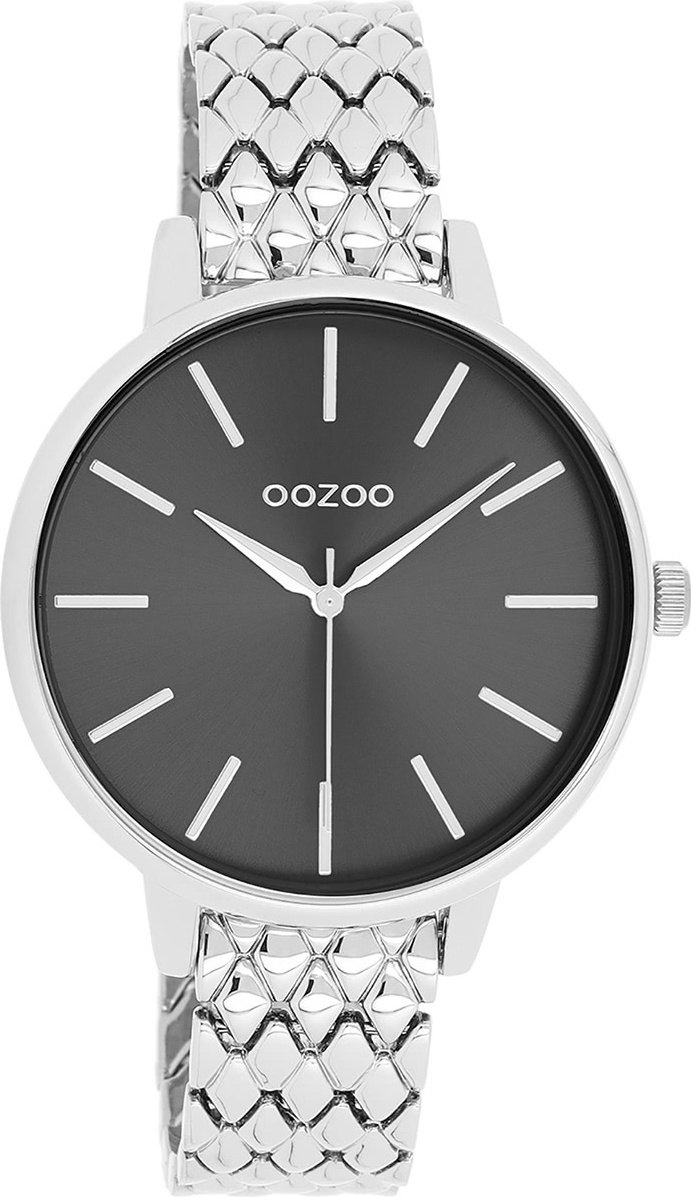 Oozoo dámske hodinky OOZOO Timepieces analógové z nerezovej ocele strieborné UOC11434