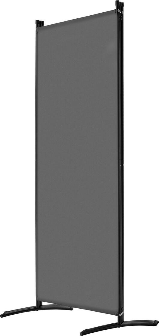 VEVOR Raumteiler 4 Paneele Stoff-Raumteiler für Büro Schlafzimmer Grau