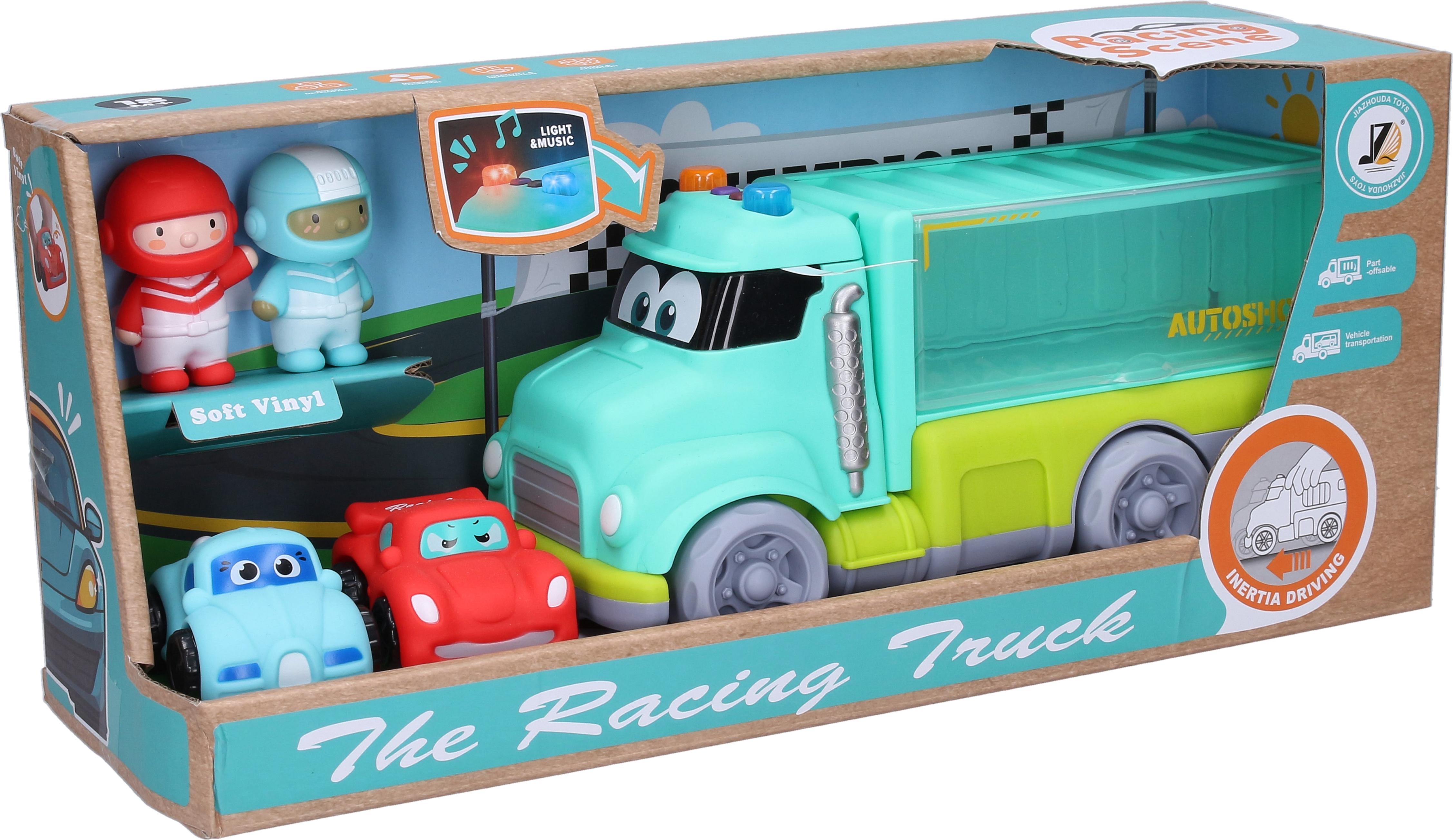 Wiky Rennwagen mit Effekten, 4er-Set