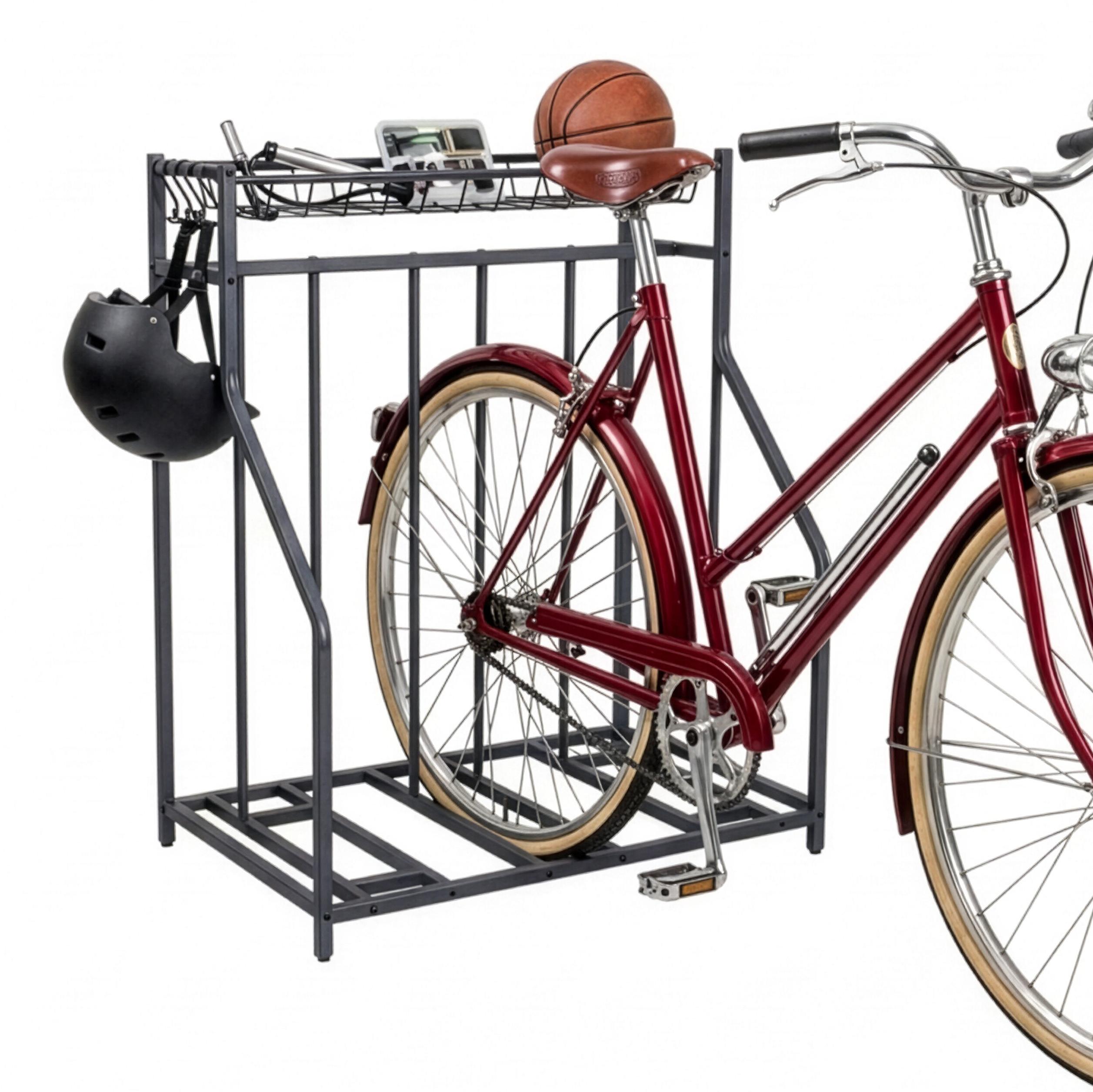Béquille de vélo de montagne – Support de sol stable pour vélo – Support d' accessoires de vélo pour affichage peu encombrant pour extérieur, appartement, maison, balcon intérieur Béquille de vélo de montagne – Support de sol stable pour vélo – Support d' accessoires de vélo pour affichage peu encombrant pour extérieur, appartement, maison, balcon intérieur