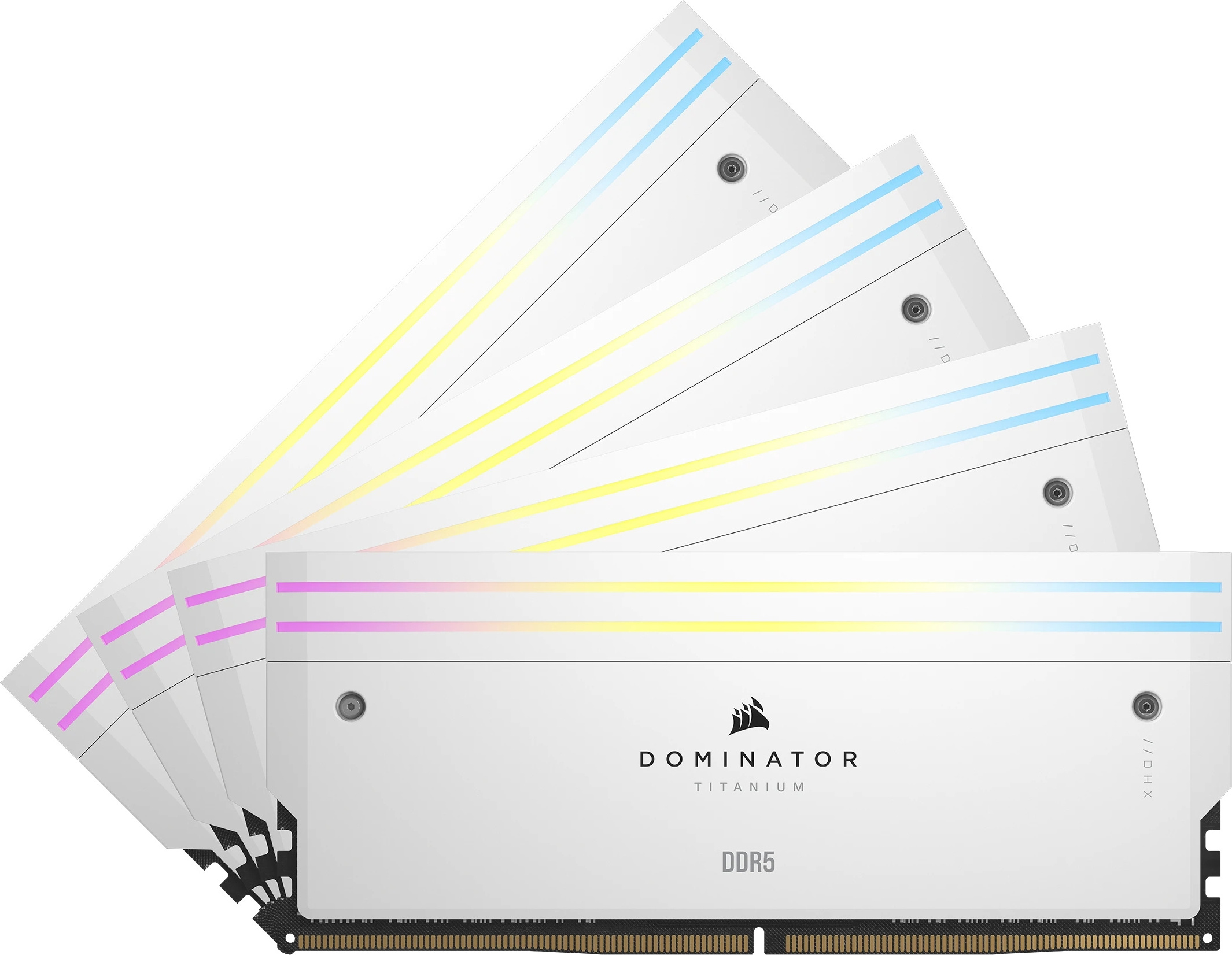 Corsair DOMINATOR TITANIUM RGB DDR5 6000MT/s 64GB 4x16GB White - 64 GB CMP64GX5M4B6000C36W