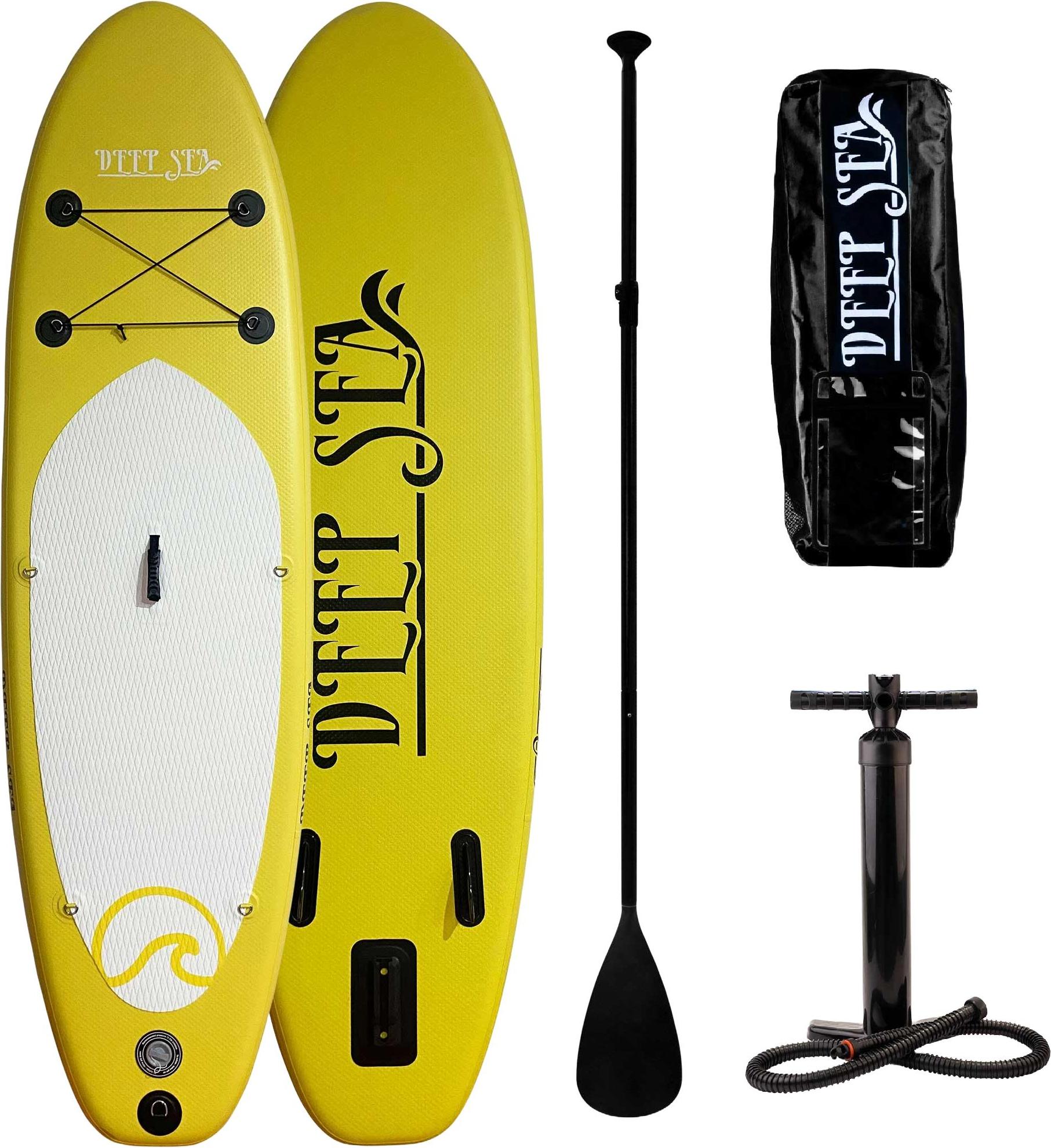 Deep Sea SUP Board Set Standard 275cm, Gelb