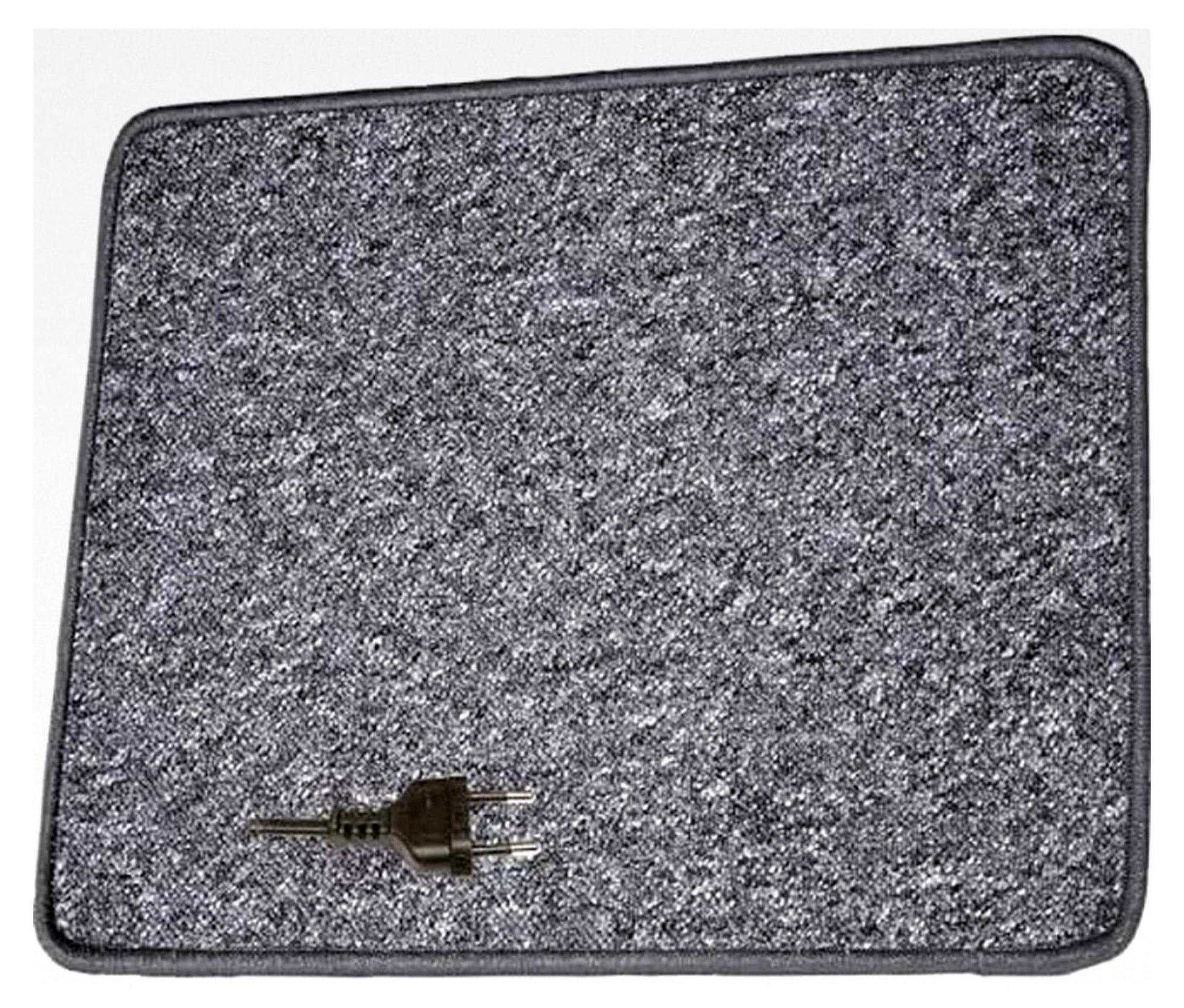 Markenlos Pro Car Heizteppich 230 V/25 W 60 x 40 cm anthrazit