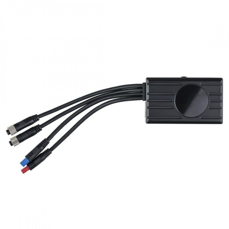 Duálny full HD kamerový systém D2P-WiFi do auta alebo na motorku - 2 kamery, LCD monitor