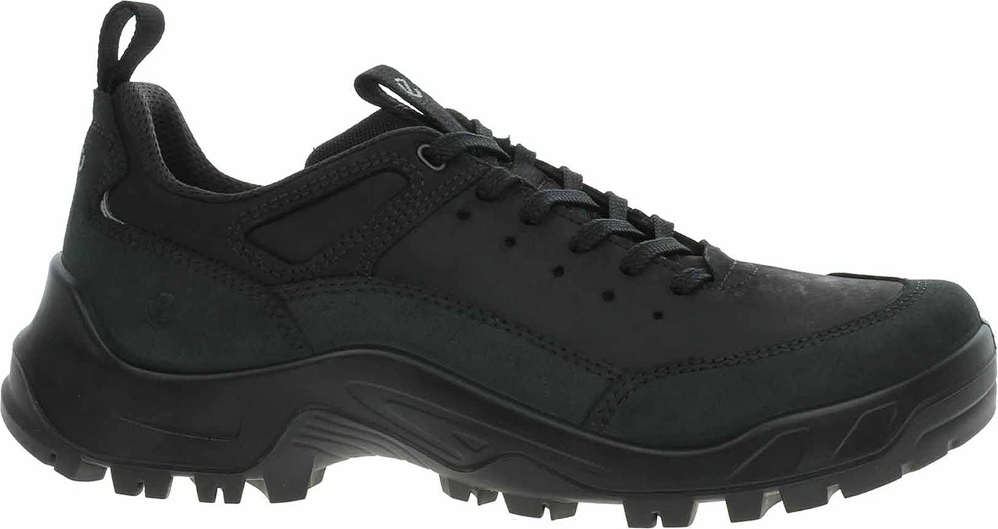 Ecco Outdoorová obuv OFFROAD Pánska kožená a textilná čierna Veľkosť: 42
