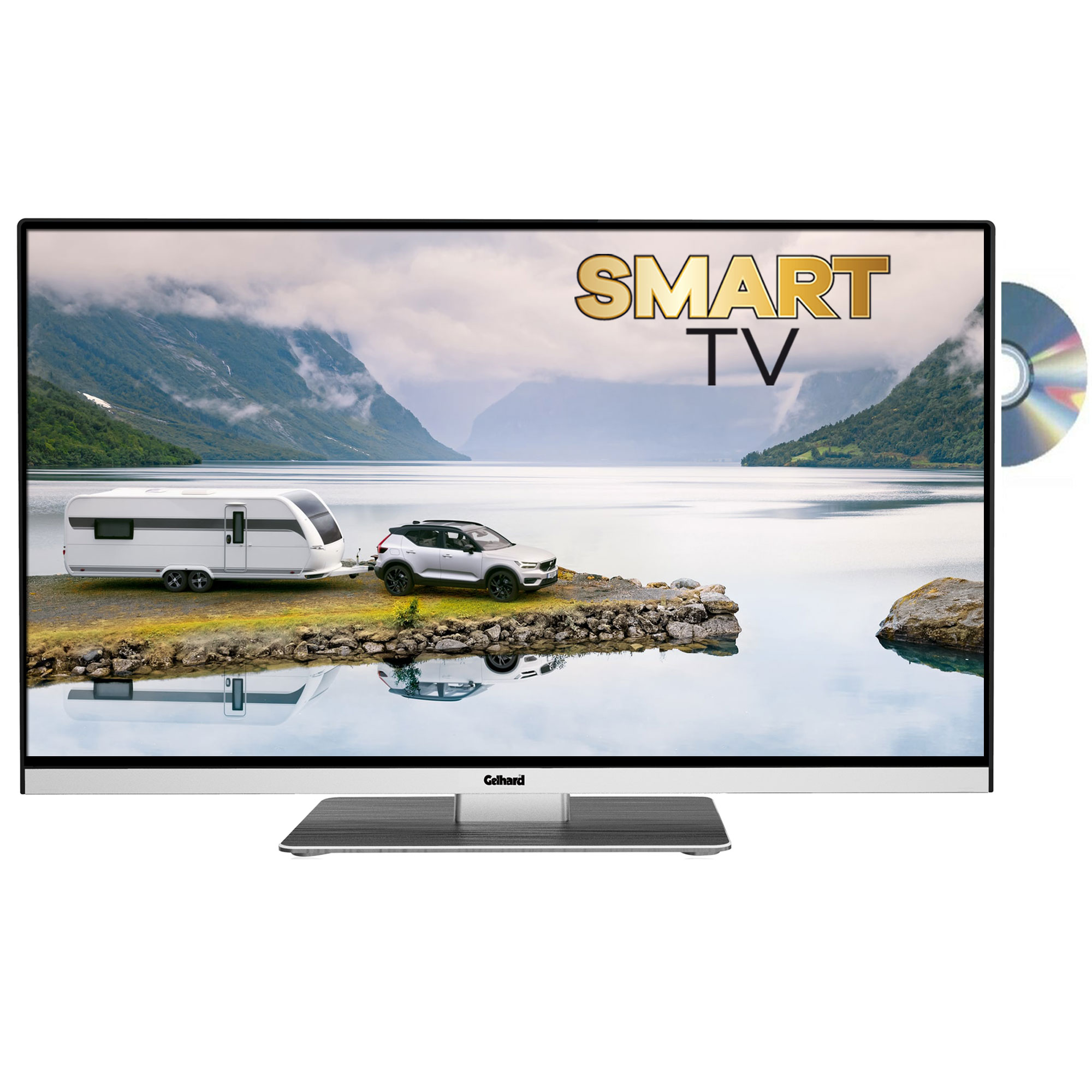 Gelhard GTV1955 LED-Fernseher (47,00 cm/19 Zoll, Smart-TV