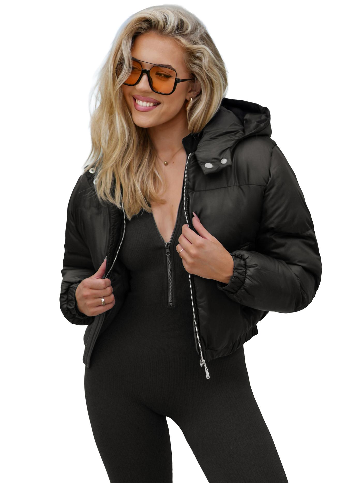 Damen Jacke Schwarz OZONEE JS/5M3260/392Z S