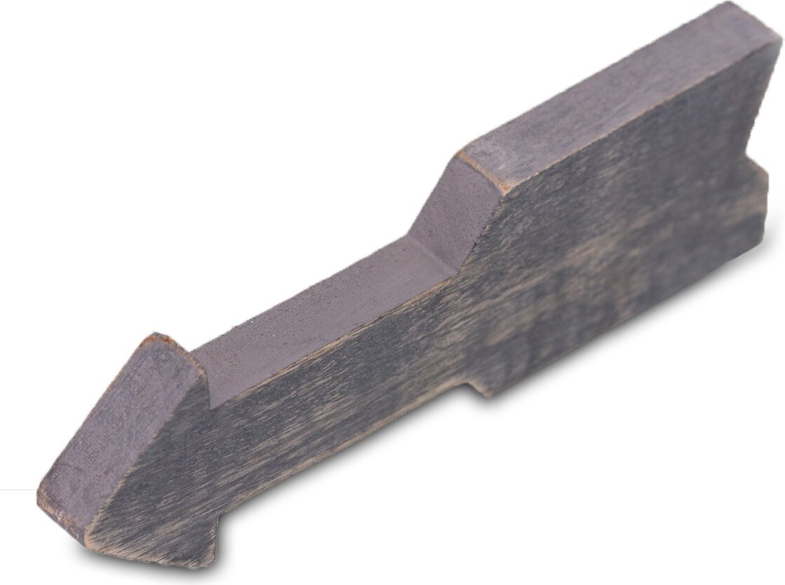 Antikas Holzpfeil, Blau, Dekoration